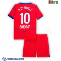 Fotballdrakt Barn Paris Saint-Germain Ousmane Dembele #10 Tredjedraktsett 2025-26 Kortermet (+ Korte bukser)